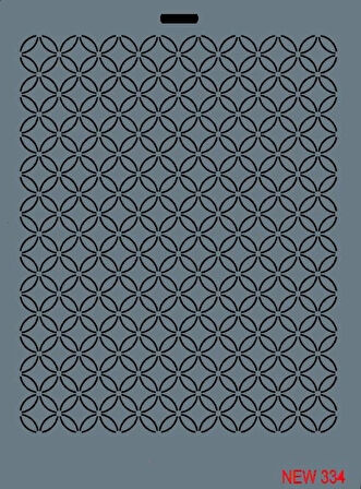 Supertrend Stencil Boyama Şablonu 25x35 cm. NEW-334