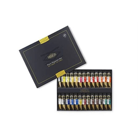 Supertrend Supertrend Gold Class Pigment Tüp Sulu Boya Seti 24+2 Renk x 15 ml.