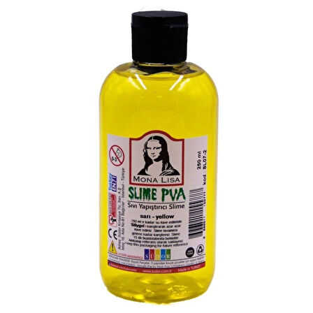 Supertrend Mona Lisa Slime Jeli 250 ml. Sarı