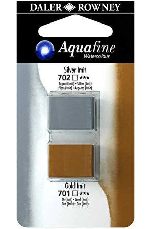 Supertrend Aquafine 1/2 Tablet Sulu Boya 2'li Set SILVER IMIT / GOLD IMIT