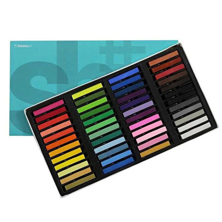 Shinhan Art Soft Pastel Toz Pastel Boya Seti 48 Renk Tam Boy (Large)
