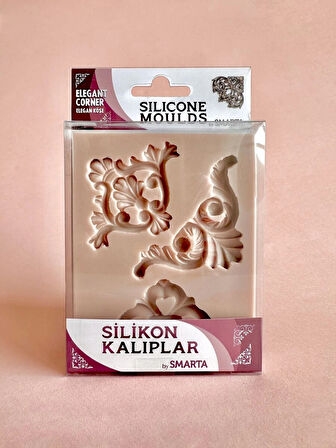 Supertrend Silicone Moulds Silikon Epoksi ve Polimer Kil Kalıbı ELEGANT CORNER