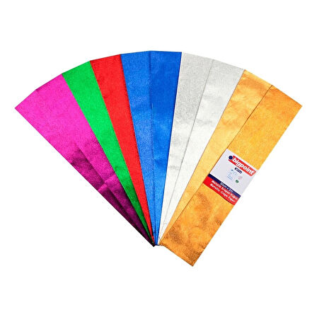 Supertrend Metalik Krapon Kağıdı 10'lu Karışık