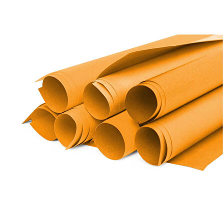 Premium Turuncu Fon Kartonu 150gr 50x70