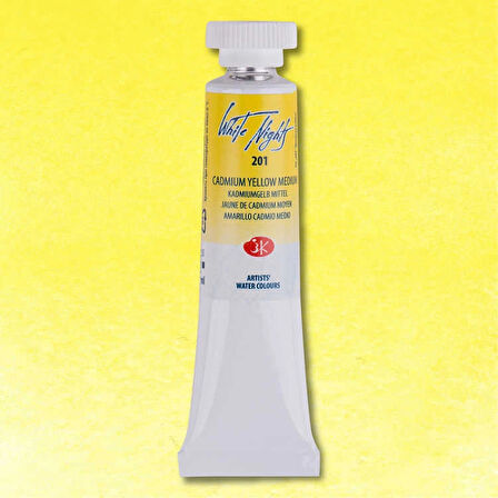 Supertrend White Nights Tüp Sulu Boya 10 ml. 201 Cadmium Yellow Medium