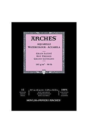 Supertrend Sulu Boya Defteri Blok Sıcak Baskı - Düz Doku 185 gr. 29x42 cm. 15 Yaprak