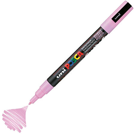 Supertrend Posca PC-3M Boyama Markörü 0.9-1.3 mm. AÇIK PEMBE