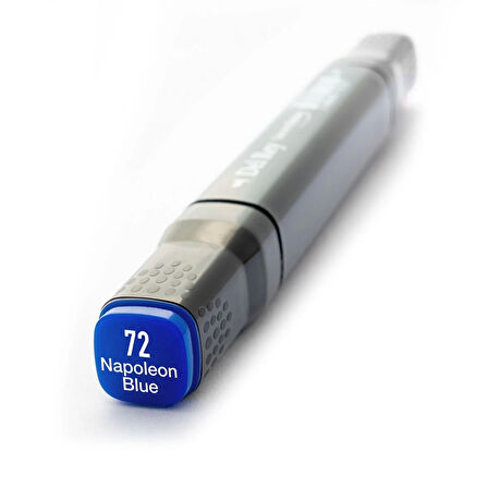 Supertrend Çift Uçlu Çizim Marker Kalemi 72 Napoleon Blue