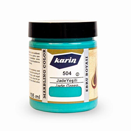 Supertrend Ebru Boyası 105 ml. 504 Jade Yeşili