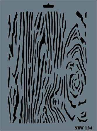 Supertrend Stencil Boyama Şablonu 25x35 cm. NEW-124