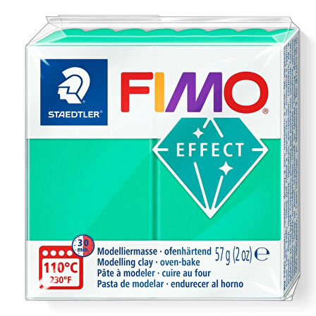 Supertrend Fimo Effect Polimer Kil 504 Green (Transparan)