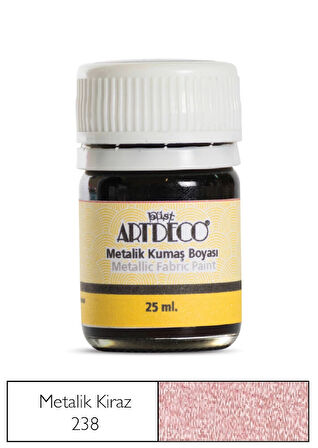 Supertrend Metalik Kumaş Boyası 238 Kiraz