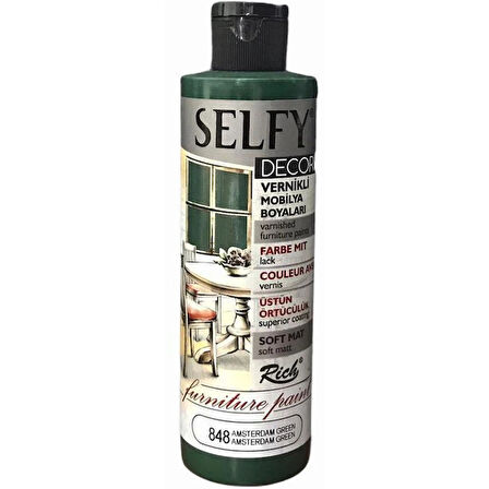 Supertrend Selfy Decor Vernikli Boya 240 cc 848 AMSTERDAM GREEN