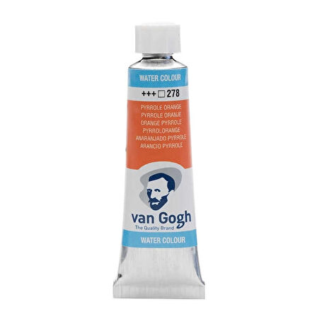 Supertrend Van Gogh 10 ml. Tüp Sulu Boya 278 Pyrrole Orange