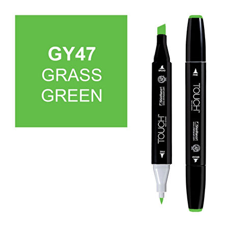 Touch Twin Marker Çizim Kalemi GY47 Grass Green