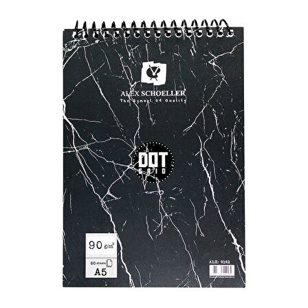 Supertrend Dot Grid Noktalı Eskiz Çizim Defteri 90 gr. A5 60 yp.