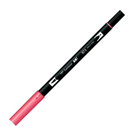 Supertrend Dual Brush Pen Grafik Çizim Kalemi 873 Coral