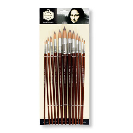 Supertrend Yuvarlak Uçlu Fırça Seti 13'lü