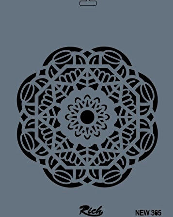 Supertrend Stencil Boyama Şablonu 25x35 cm. NEW-365