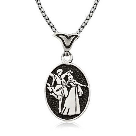 Supertrend Gümüş Çerkes Erkek Kolye