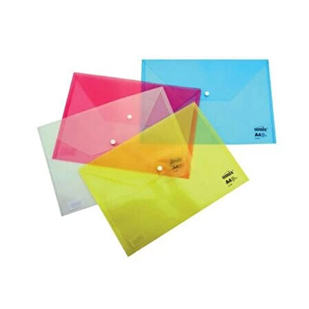 Supertrend Çıtçıtlı Dosya A4 Şeffaf (3101)