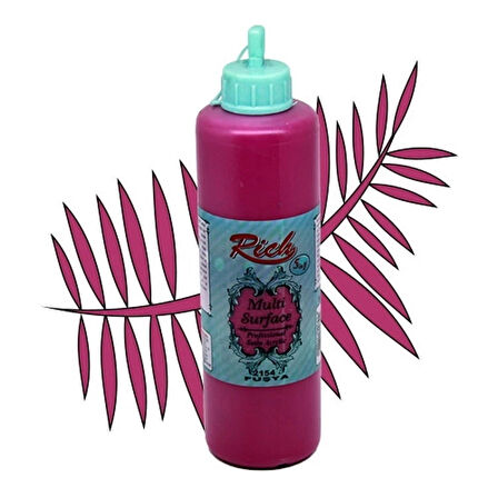 Supertrend Multi Surface Her Yüzey İçin Akrilik Boya 500 cc. 2154 FUŞYA