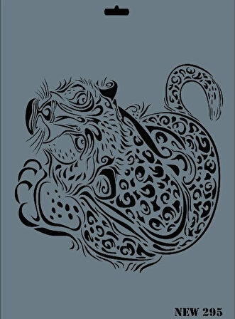 Supertrend Stencil Boyama Şablonu 25x35 cm. NEW-295