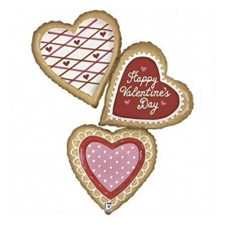 Valentine Cookies Supertrend Folyo Balon 44"