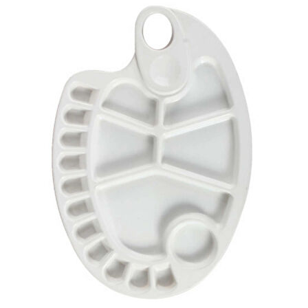 Supertrend Plastik Resim Paleti 23x30 cm. 18 Gözlü