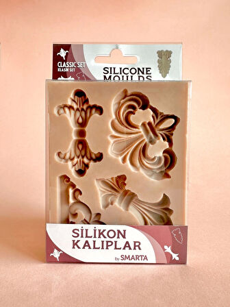 Supertrend Silicone Moulds Silikon Epoksi ve Polimer Kil Kalıbı CLASSIC SET