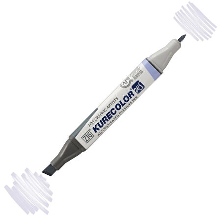 Supertrend Kurecolor Twin S Grafik Çizim Marker Kalemi 821 Pale Gray