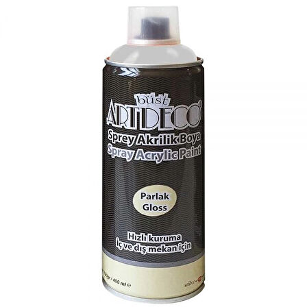 Supertrend Akrilik Sprey Boya 400 ml. AÇIK GRİ