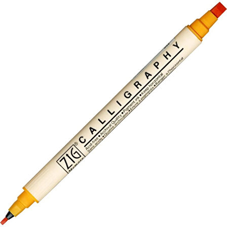 Supertrend Calligraphy Çift Uçlu Kaligrafi Kalemi 2 mm. + 5 mm. 052 Apricot
