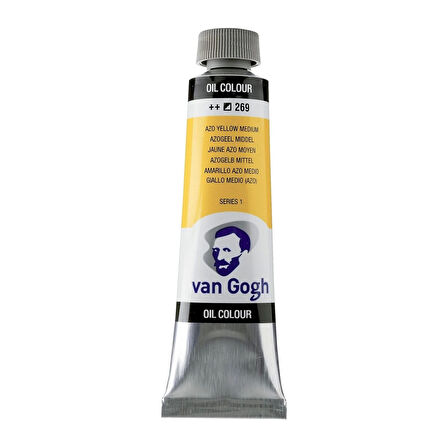 Supertrend Van Gogh Yağlı Boya 40 ml. 269 Azo Yellow Medium