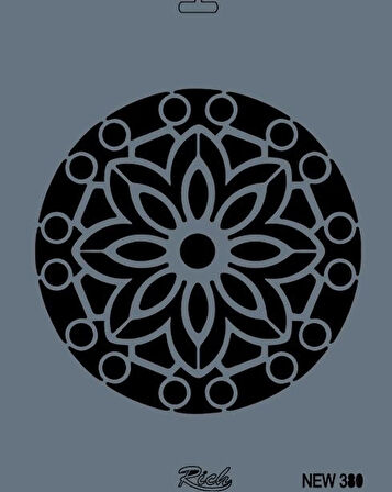 Supertrend Stencil Boyama Şablonu 25x35 cm. NEW-380