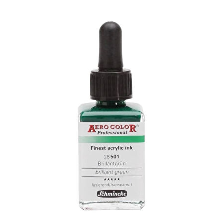 Supertrend Aero Color Akrilik Mürekkep 28 ml. 501 Brilliant Green