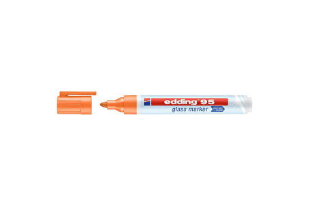 Supertrend 95 Glass Marker Cam Kalemi Neon Turuncu