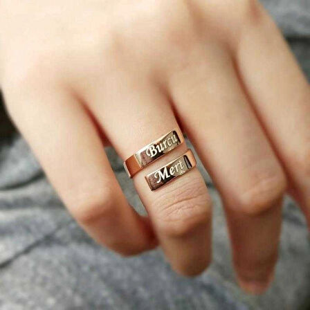 Supertrend Gümüş Gold Aşk Sarmalı İsimli Yüzük