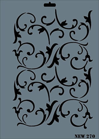 Supertrend Stencil Boyama Şablonu 25x35 cm. NEW-270