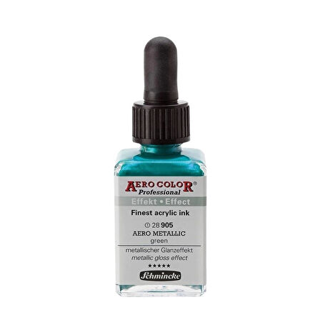 Supertrend Aero Color Akrilik Mürekkep 28 ml. 905 Aero Metallic Green