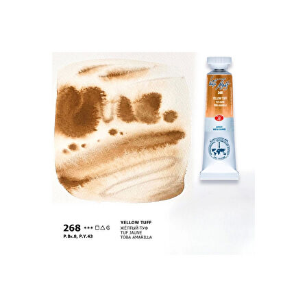 Supertrend White Nights Tüp Sulu Boya 10 ml. 268 Yellow Tuff