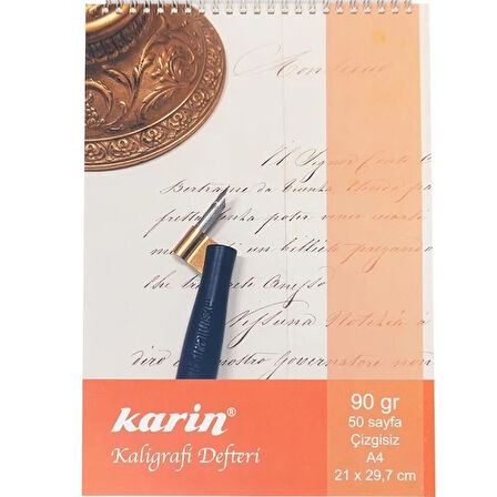 Supertrend Kaligrafi Defteri Çizgisiz 90 gr. A4 50 yaprak