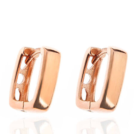 Supertrend Gümüş Taşsız J Kadın Küpe