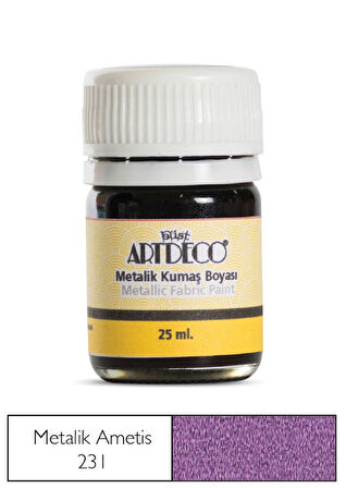 Supertrend Metalik Kumaş Boyası 231 Ametist