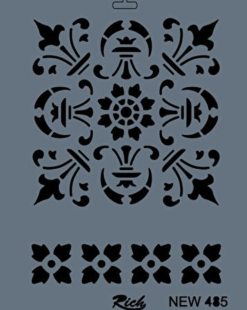 Supertrend Stencil Boyama Şablonu 25x35 cm. NEW-485