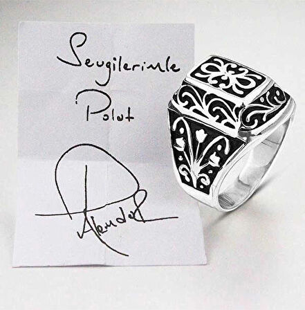 Supertrend Gümüş Kurtlar Vadisi Erkek Yüzük