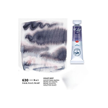 Supertrend White Nights Tüp Sulu Boya 10 ml. 630 Violet Mist