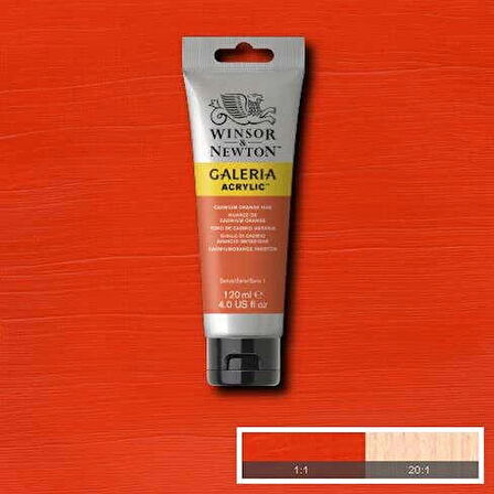 Supertrend Galeria Akrilik Boya 120 ml. 090 Cadmium Orange Hue