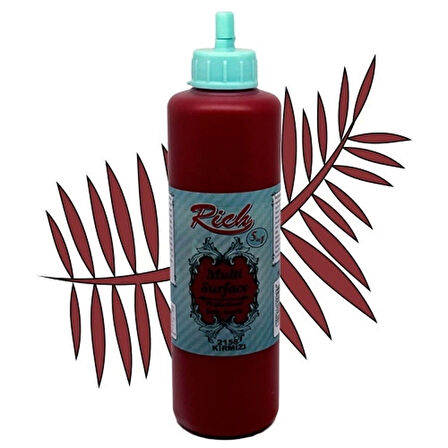 Supertrend Multi Surface Her Yüzey İçin Akrilik Boya 500 cc. 2158 KIRMIZI