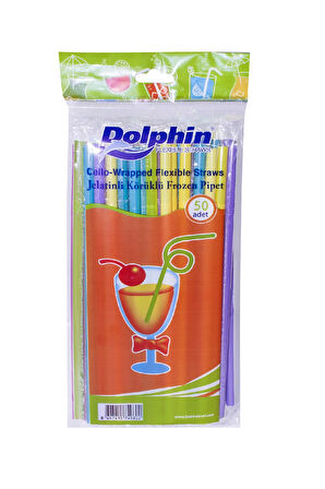 Supertrend Jelatinli Körüklü Frozen Pipet 8mm x 23,5cm - 50 Adet